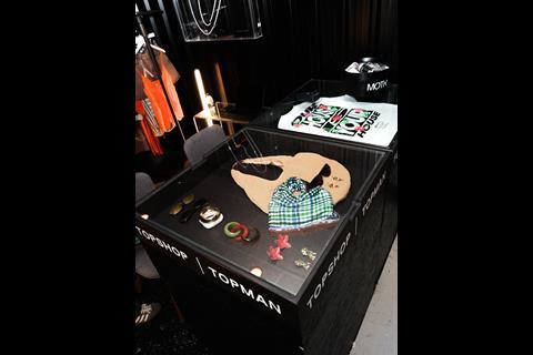 Topshop pop-up store